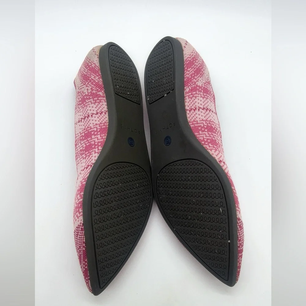 Rothy's Women's Patterned Pink Flats S size 8
